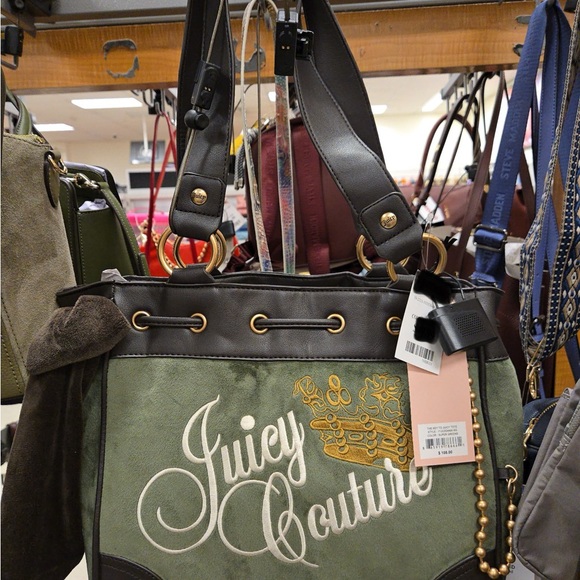 Juicy Couture-The Key to Juicy Daydreamer Tote Super Green - Picture 1 of 2